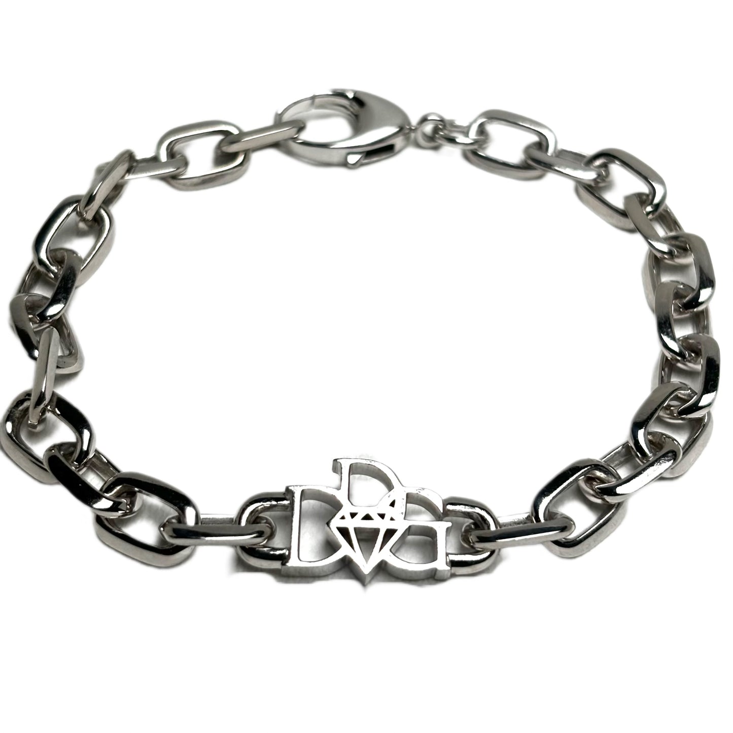 Diamond Design Gallery Link Bracelet